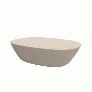 Table basse in & out SABINAS - granit crème Table basse in & out SABINAS - granit crème