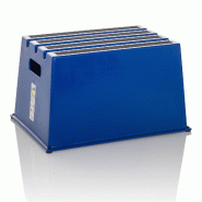 Tabouret marchepied / marchepied TIO-E1 plastique bleu hjh OFFICE - bleu plastique 830119