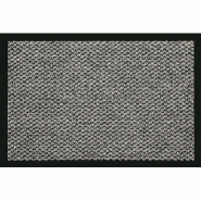 Tapis d'accueil gris 90x150cm - absorbant, 100% polypropylène, pour trafic normal
