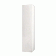 AQA Design Colonne de salle de bain en mélamine blanche mat ORIZON L.34 P.32 H.160 MPOR491-O1 - blanc Bois manufacturé MPOR491-O1