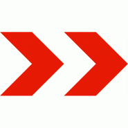 Balisage temporaire K8-2 - Position d'une déviation ou d'un rétrécissement temporaire de chaussée Balisage temporaire K8-2 - Position d'une déviation ou d'un rétrécissement temporaire de chaussée