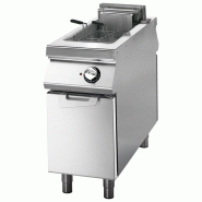 Friteuse électrique 8+8 litres sur coffre avec portes 400x1100x870 mm - VIRTUS - 4068875007476