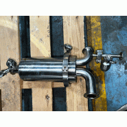 Logements mono-ronds millipore série 3000 t-line d'occasion filtre en acier inoxydable 2,5 litres - référence                        :                         c7849