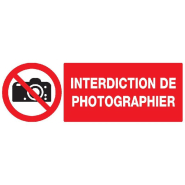 Panneaux rigides 330x75 mm obligations interdictions - PNGPSC-TL08/IPHT_0