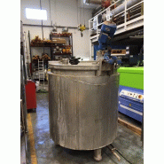 Reservoir en acier inoxydable 1 000 litres isolé thermiquement d'occasion - référence : c5202 sf