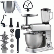 Robot multifonction 2100W - Bol 7,5L - Mouvement planétaire - Royalty Line - Argenté - RLPKM2100BG-SIL Robot multifonction 2100W - Bol 7,5L - Mouvement planétaire - Royalty Line - Argenté - RLPKM2100BG-SIL