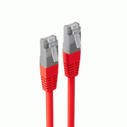 Shiverpeaks Cable patch BASIC-S, cat. 6, S/FTP, 5 m, rouge - rouge 4017538043733