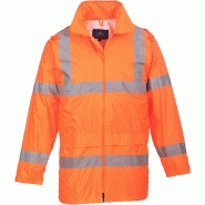 Veste de pluie hi-vis orange h440, m Veste de pluie hi-vis orange h440, m