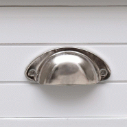 VidaXL Table d'appoint Blanc 40x40x40 cm Bois de Paulownia Modèle Luna Bistro - 284068XL