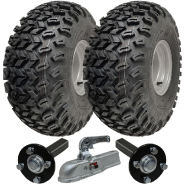 22x11.00-8 Utility ATV Quad Trailer Kit Wheels Axles Hitch P334 Capacity 900kg 22x11.00-8 Utility ATV Quad Trailer Kit Wheels Axles Hitch P334 Capacity 900kg