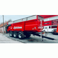 Benne monocoque Gamme EX – 15 à 24T - DOMEX, THLE, Scharmüller