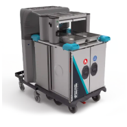 Chariot Distributeur de repas en multi-portions - grande capacité jusqu'à 80 repas - sécurité alimentaire optimisée - Ergochef