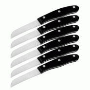 Ensemble de 6 Couteaux à légumes 20 cm Nirosta Fit - 3176239932645 Ensemble de 6 Couteaux à légumes 20 cm Nirosta Fit - 3176239932645