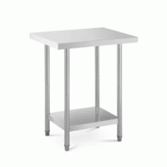 Helloshop26 - Table de travail acier inoxydable inox 76 x 61 cm capacité de 400 kg professionnel 14_0005084 - 3000228841536 Helloshop26 - Table de travail acier inoxydable inox 76 x 61 cm capacité de 400 kg professionnel 14_0005084 - 3000228841536