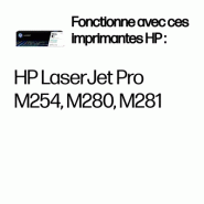 HP 203A cartouche de toner LaserJet noir authentique