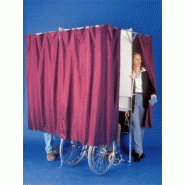 Isoloir - cabine de vote 3 places - h200 x 75 x 6 cm/21 kg