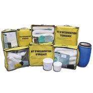 Kit d'intervention d'urgence antipollution