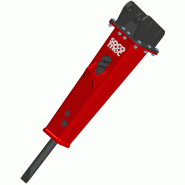 Marteau de démolition monobloc DMS 165 - Moyenne-légère - 330J, 165kg, 1200c/min_0