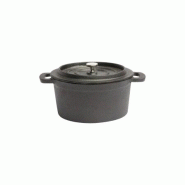 Mini cocotte en fonte Ø 140 mm - Gastroland - fonte 3701666008559