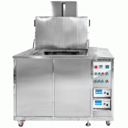 Nettoyeur à ultrasons 360L industriel élévateur 400kg et filtre fonctionnement 24/7 40 kHz MW Tools UCI360FL