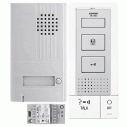 Kit portier audio AIPHONE 2 fils int?Gral mains libres blanc 118712 Kit portier audio AIPHONE 2 fils int?Gral mains libres blanc 118712