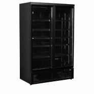 Réfrigérateur vitré Noir RAL9005 - | Atom Maxi C2DBB
