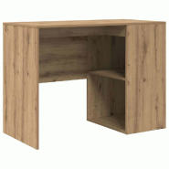 VidaXL Bureau Chêne artisanal 102 x 50 x 75 cm Bois d'ingénierie Modèle Solaris Essence - 869545