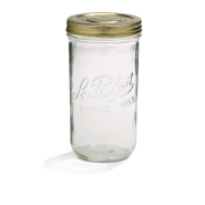 6 Terrines diamètre 110 mm en verre à fermeture par couvercle à vis Familia Wiss - TRNVSVRIN-LP07_0