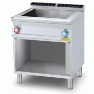 Bain-marie électrique professionnel sur meuble ouvert - GN 2/1 | Lotus 700
