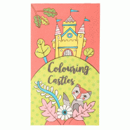 Cahier de coloriages Châteaux 12,5x22cm - par 100