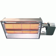 Chauffage radiant lumineux au gaz naturel à ionisation RGI 97 S - SPLUS - 1012101 Chauffage radiant lumineux au gaz naturel à ionisation RGI 97 S - SPLUS - 1012101