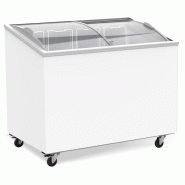 Congélateur bahut professionnel avec couvercle verre négatif 297 l - P7151.1005