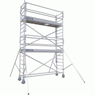 Echafaudage roulant alu - docker 85 - long. 2m95 - larg. 0m85 - gc monobloc - DUARIB ld | 7130022_0
