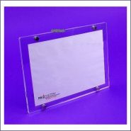 Fbb1086 - porte-visuel de comptoir - faberplast