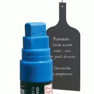 Feutre craie pointe large pour ardoise restaurant_0