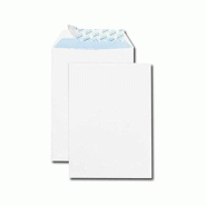 GPV Lot de 5 Paquet de 50 pochettes Everyday blanches 162x229/C5, 90 g/m², adhésives avec bande - 3250650005369