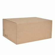 Lot de 10 cartons d'expédition dimension 45x35x35cm - marron en carton CART08