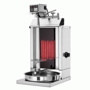 Machine à kebab électrique - 5 kg - 1 brûleur - Référence DOKE1 - Acier inoxydable Machine à kebab électrique - 5 kg - 1 brûleur - Référence DOKE1 - Acier inoxydable