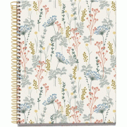 MIQUELRIUS Carnet Day A5, 200p./100 feuilles 70 g/m² détachables et perforées, quadrillé 5x5 - 8422593043998