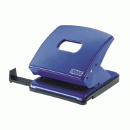 NOVUS Lot de 20 Perforateur 2 trous City-Line C 225, capacité 25 feuilles, coloris bleu - 025-0382