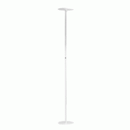 Regina - Lampadaire LED rond blanc réglable en métal H.180 cm Fabas Luce - Éclairage LED 35W intégré CCT (3000K-6000K) - blanc 8019282545309