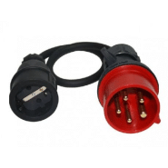 Adaptateur cee 16 a à fiche 220v Adaptateur cee 16 a à fiche 220v