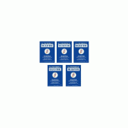 Autocollant repositionnable - format A4 - lot de 5 - référence: PRO410A4X5 Autocollant repositionnable - format A4 - lot de 5 - référence: PRO410A4X5