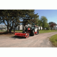 Balayeuse ramasseuse 2 en 1 scc 2600 + /manitou