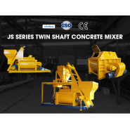 Bétonnière - Machine de mélangeur concret ZEYU ZHONGGONG JS 2000 - 2000 litres_1