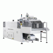 BP802AR 350P – Fardeleuse automatique monobloc avec entrée à 90° et barre de soudure multifonctionnelle
