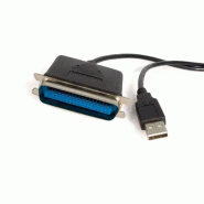 Cble Adaptateur de 3m USB vers 1 Port Parallèle pour Imprimante - Mle Mle_0