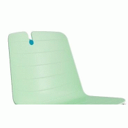Chaise de réunion Mindy avec pied chromé. - Vert pistache_0
