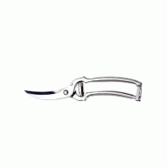 Ciseaux à viande 25,7 cm en acier inoxydable forgé. Lame dentelée. Fabriqués au Portugal. - 5603680930459