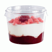 Coupe dessert avec couvercle 18cl - par 30
